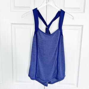 Lululemon Run Team Spirit Tank in Pigment Blue